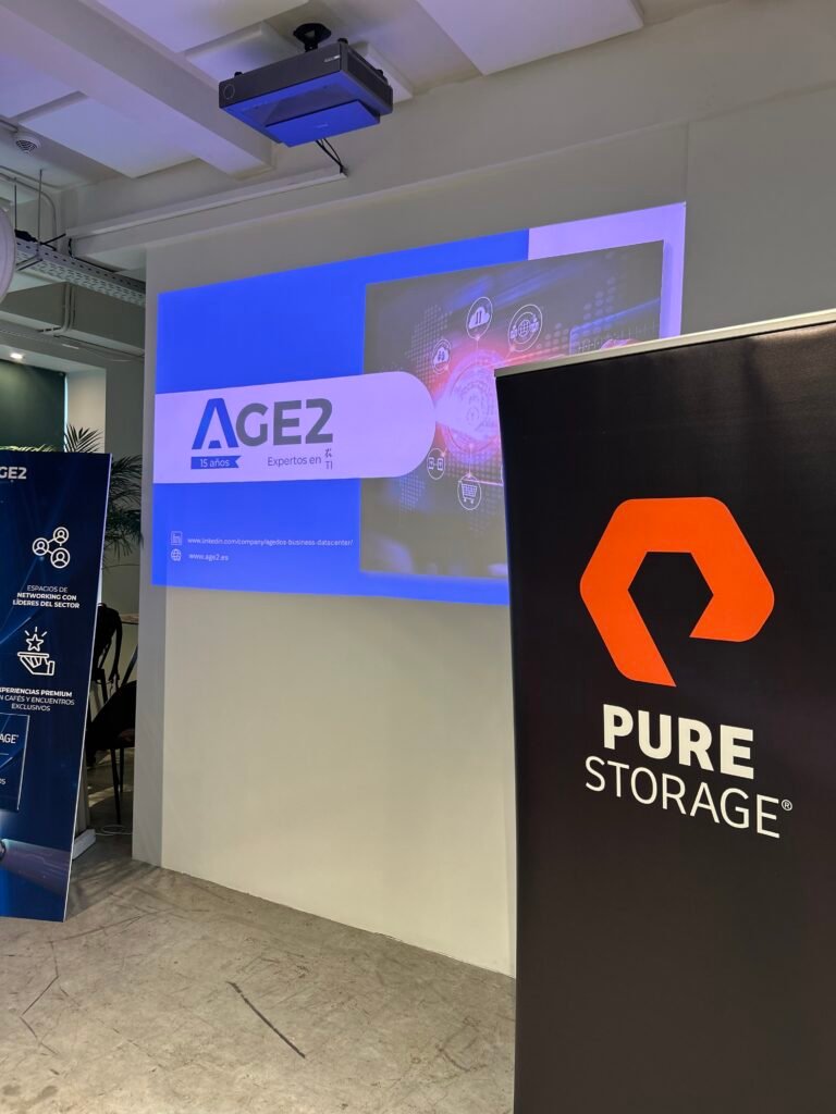 los aperitivos de age2 y pure storage